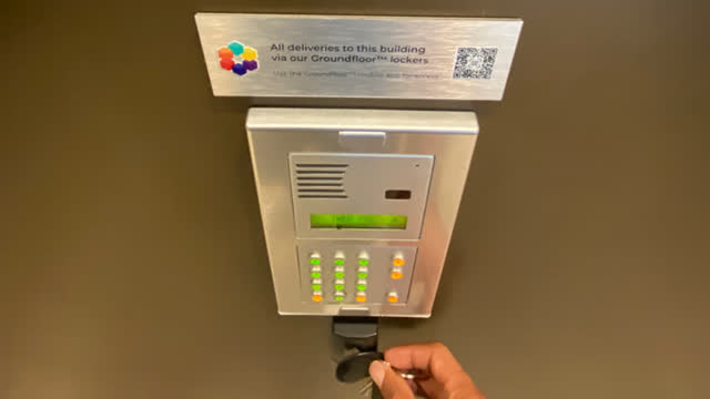 <p>Please tap the fob at the sensors to access.</p>
<p>You will need your keys for front doors, as well as lifts and roof top.</p>