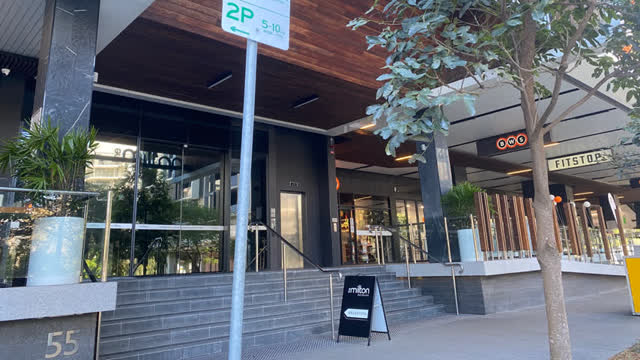 <p>As you walk in, please walk past the reception desk towards the lifts.</p>