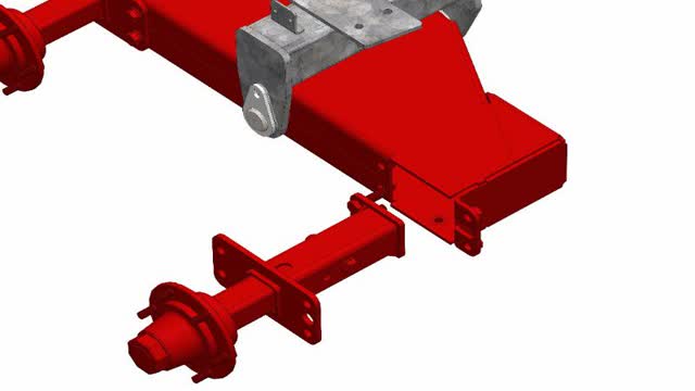 <p>Remove sleeve from walking beam assembly</p>