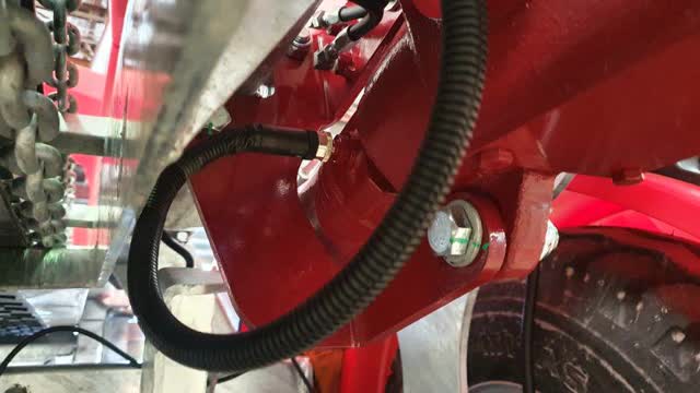 <p>Disconnect gearbox motor speed sensor</p>