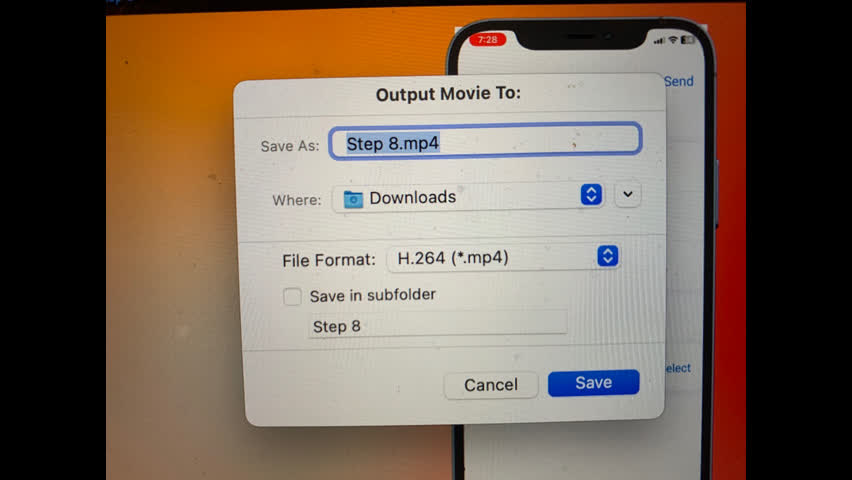 <p>Name it.
Save.
And click render bottom bottom right.</p>
