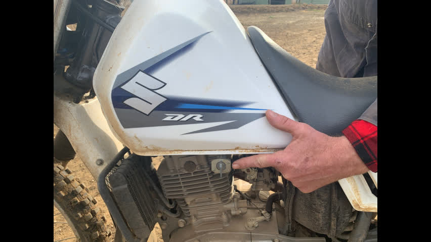 <p>Check fuel and fuel tap is on not on reserve.</p>
