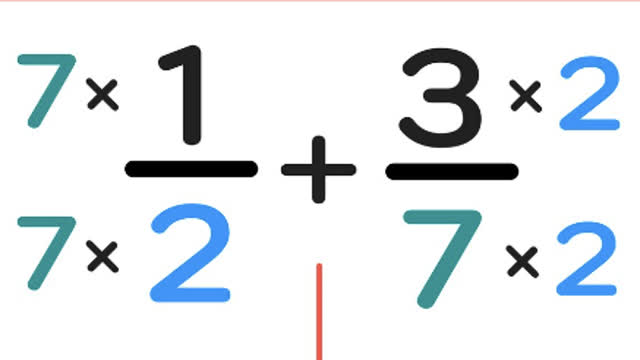 <p>Multiply the donominator and numerator on each side of the equasion by the opposite denominator.</p>