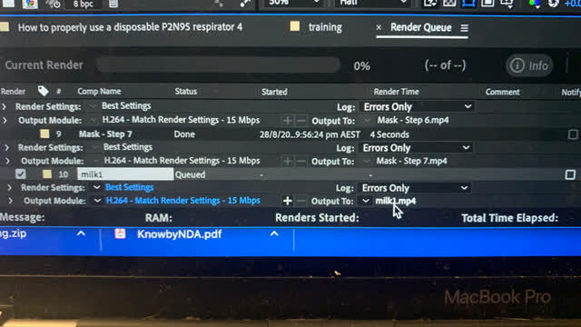<p>Find in render que and click on output.</p>