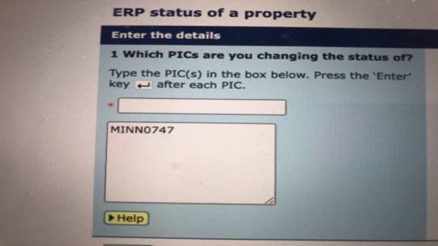 <p>Put the PIC number applicable in the bottom box</p>