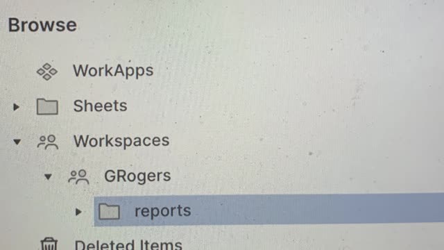 <p>In reports</p>