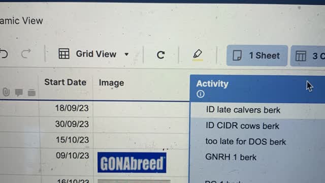 <p>If the columns are in the wrong order highlight and drag.</p>