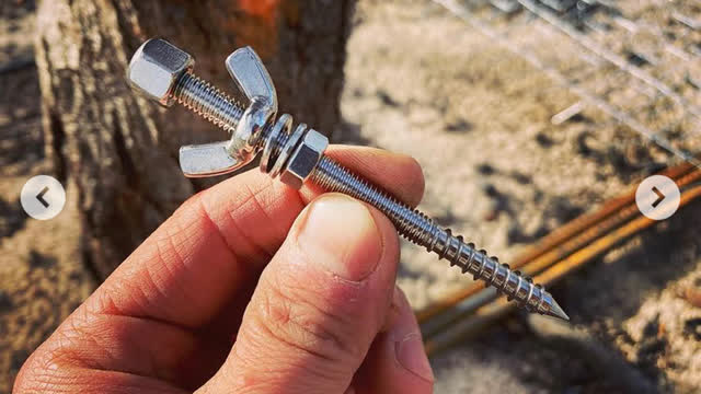 <p>Grab screw and select appropriate drill bit size to allow snug and tight install.</p>