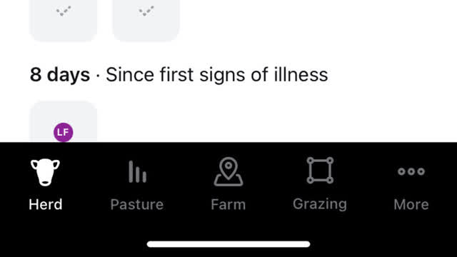 <p>Open Herd tab along the bottom.</p>
