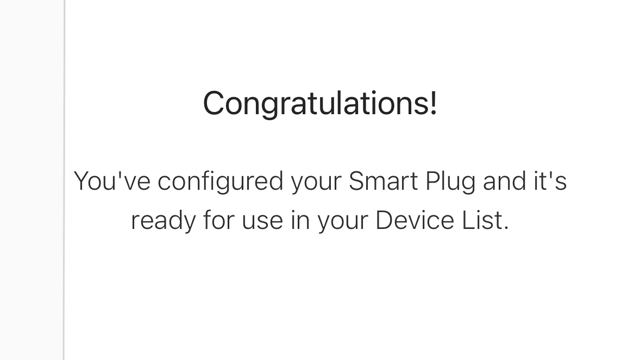 <p>You will then be told "Congratulations!" and that you have configured the smart switch, but wait we aren't completely done yet. Click the "Sounds Good" button at the bottom of the screen to continue.</p>