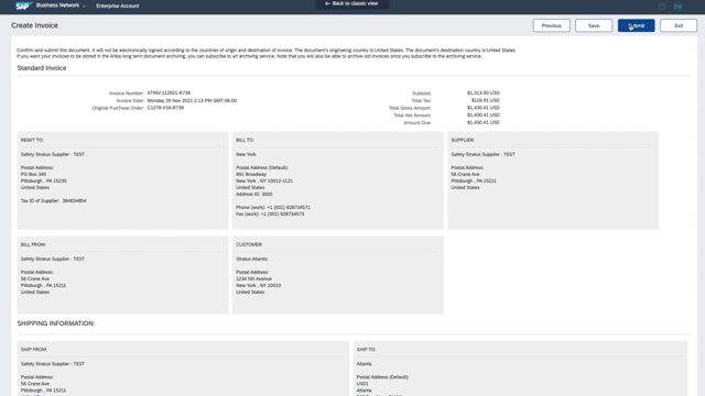 <h4>Exception-Free Invoicing</h4>
<p>Creating invoices through the SAP Business Network ensures exception-free invoices. This results in timely payments and reduced workload for both suppliers and customers.</p>