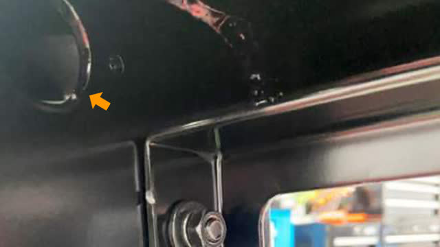 <p>Connect lights (if applicable).
If winch has been fitted, run the extension harness through the wiring hole, located on the right-hand side and secure in place with hardware supplied.</p>