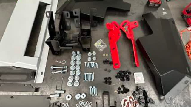 <p>Before installation, unwrap the hardware. Unwrap the bull bar, taking care not to damage or scratch in the process. Inspect bar for any damage.
Ensure bull bar application is compatible with the vehicle and you have the correct cutting template.</p>