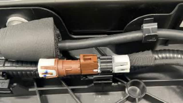 <p>Reconnect front camera wiring extension, washer and bullbar wiring loom.
Reinstall grille, plenum and connect negative battery terminal if applicable.</p>