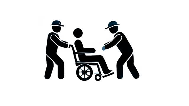 <p><strong>Task:</strong> Transport equipment to wheelchair bay position on transverse.</p>
<p><strong>Action:</strong> Use correct manual handling, 2-person lift/push, avoid pinch points, wear gloves.</p>
<p><strong>Hazards:</strong> Manual handling injury, crushing fingers and feet.</p>
<p><strong>Responsible:</strong> Ops Supervisor, General Operators.</p>