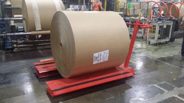 <p>The Air Skate will also be used to delivery Printed Paper Reels back to the rapid roller door entrance for collection by a forklift that will remove the Paper Reel into the stores.</p>
