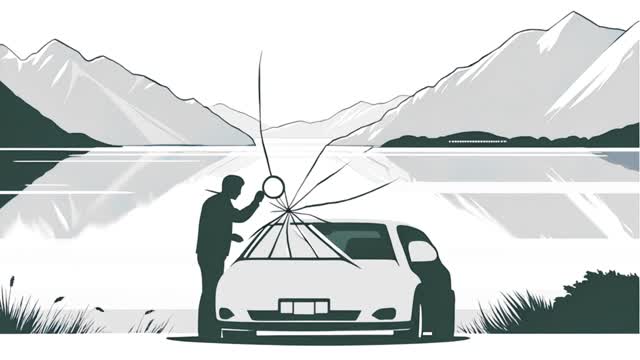 <p><strong>Inspect Windscreen</strong></p>
<ul>
<li>Look for any cracks or chips in the windscreen</li>
<li>Report any damage to reception</li>
</ul>
