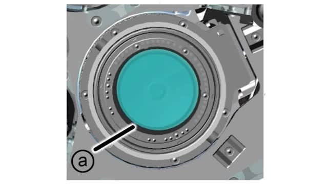 <p><strong>⚠️ IMPORTANT:</strong> For cleaning of outer wedge with cleaning solvents, make sure not to clean into black epoxy paint (a) on the outer edge of the wedge with moistened swab.</p>
