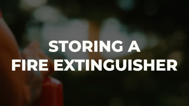 <p>To ensure your fire extinguishers are in proper working order when you need them the most, you should briefly inspect the fire extinguisher at least once a month.</p>