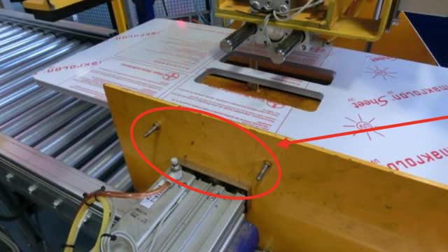 <p>Using the correct template, place studs in locating holes of backing plate and fit nuts so that the template is secure.</p>