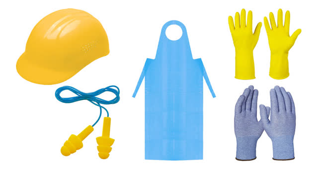 <p>The following PPE is required to execute this work instruction:
/Bump Hat
/Kevlar Gloves
/Ear Plugs
/Blue Apron
/Disposable Yellow Gloves</p>