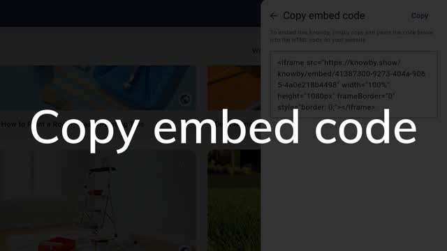 * [Copy the embed code for your knowby to paste into an iframe](https://knowby.show/ef8e9b6c-2b64-4492-873f-d555ad9c030e)