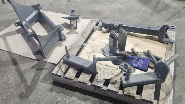 <p>Bring in all painted sections, place tidy on a pallet out of the way for both assy stations.</p>
