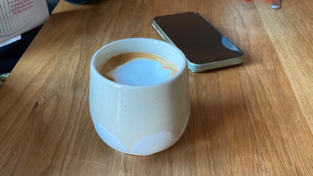<p>Coffee is served</p>
