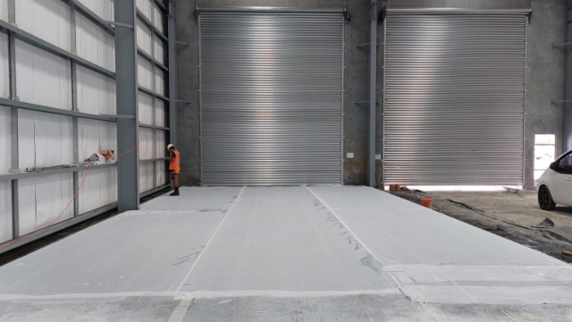<p><strong>12. Blanket Inspection During Curing</strong></p><p><strong>Internal Slabs</strong></p><p>Inspect approximately:</p><p><strong>3–4 days after installation</strong></p><p></p><p><strong>External Slabs</strong></p><p>Inspect:</p><p><strong>Every 1–2 days</strong></p><p>Check for:</p><ul><li><p>Lifted edges.</p></li><li><p>Dry areas.</p></li><li><p>Damage.</p></li><li><p>Wind movement.</p></li><li><p>Ponding.</p></li></ul><p>Where exposure occurs:</p><ul><li><p>Wet the slab immediately.</p></li><li><p>Reposition the blanket.</p></li><li><p>Secure with tape or weighted buckets.</p></li></ul><p></p>
