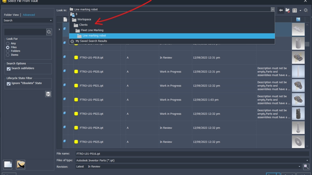 <p>Navigate to the client folder you need and open the file</p>
