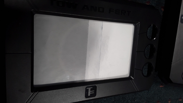 <p>Start by taking front case and glass.Usually, glass comes with a plastic protector. When positioning the glass on the front case, ensure that the side with the black line faces outward. Gently cut the plastic protector, to make a rectangule mark. Use as a guide, the edge of the top case.</p>