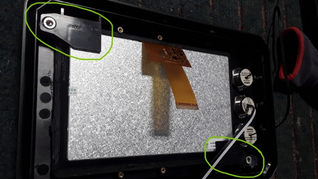 <p>Align the LCD in the correct position on the front case as shown in the photo. Then, remove the backing from prep brace 1 and brace 2, position and secure them in the correct spots (different sizes).Secure them Using M5 x 8 socket cap screws (SS).</p>