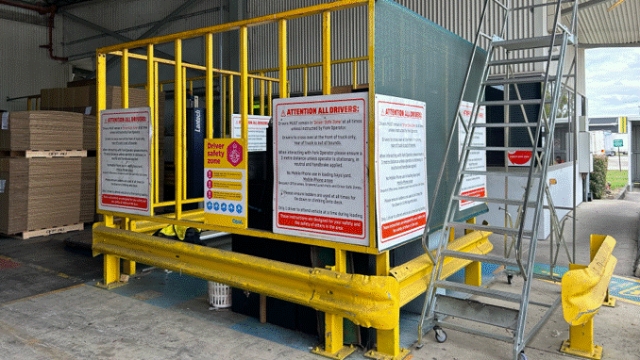 <p>Before the Forklift Operator begins, they must ensure that the Driver has placed the keys on the board and is waiting in the designated Driver Safety Zone.</p>