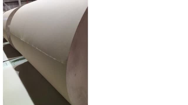 <p>Cut off some top layers to remove damaged/dirty paper, until a clean surface.</p>