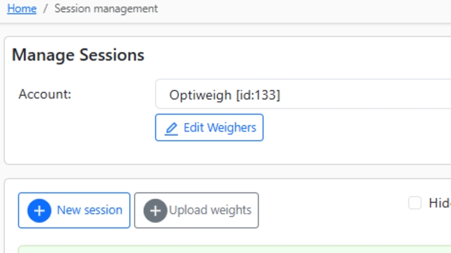 <p>Click &quot;Upload Weights&quot;</p>