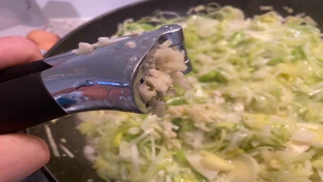 <p>Add 2 cloves of garlic</p>
