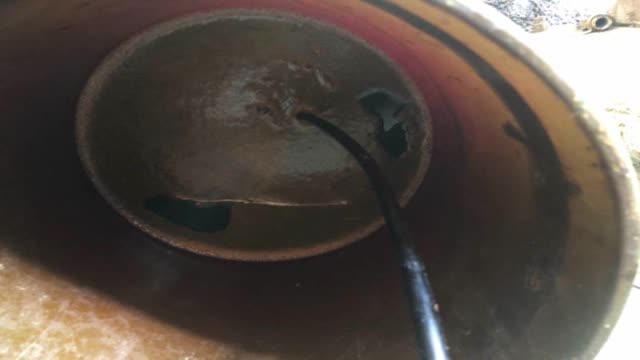 <p>First check there is teat spray in the blue drum</p>