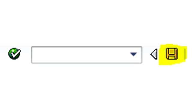 <p>Once work notification is complete, click on the ‘Save’ button by pressing the picture of a floppy disk at the top.</p>