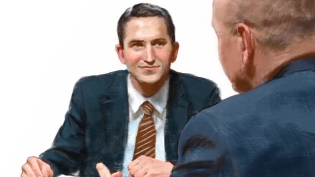 <p>Stake president interviews the individual.</p>