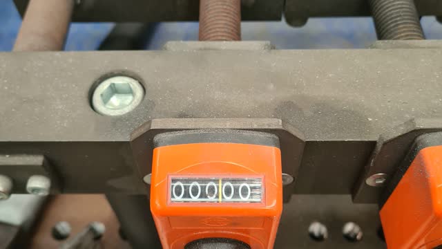 <p>Before loading set INFEED to 00000 ( This is the underside adjustment and will be after coil is loaded )</p>