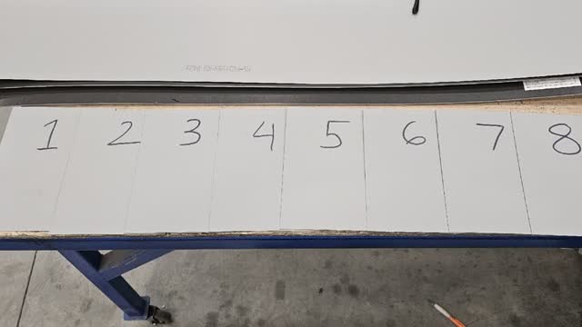 <p>Label Calibration samples 1-8 to correspond with Folder arms.</p>