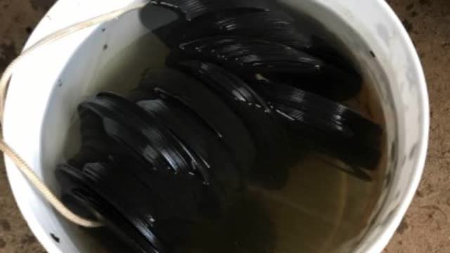 <p>Let filters soak for 10mins and then individually clean each filter by hand</p>
