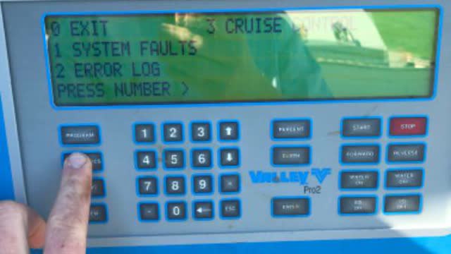 <p>Press the ‘diagnostics’ button</p>
