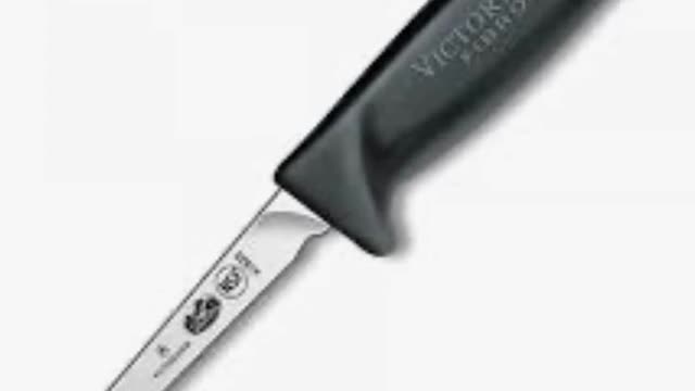 <p>Use a knife with hand protection and only open about 5cm</p>