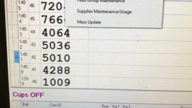 <p>Click on feed/supplies and select setup</p>