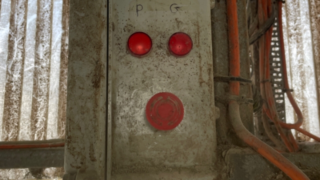 <p>If left light is showing there is a failure in the protine cable system</p>
<p>Right light is for crushed grain system</p>
