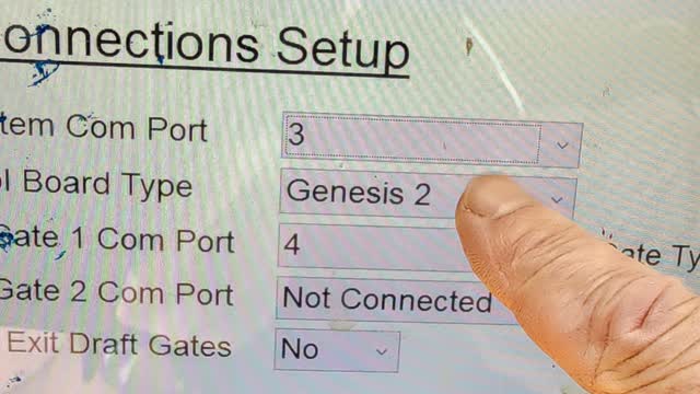 <p>This will show you what com ports from the device manager are already assigned</p>
