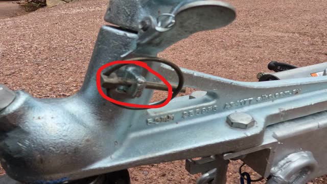 <p>You hitch will most likely have a hole for a pin - put a pin in this hole to prevent the hitch coming undone</p>
