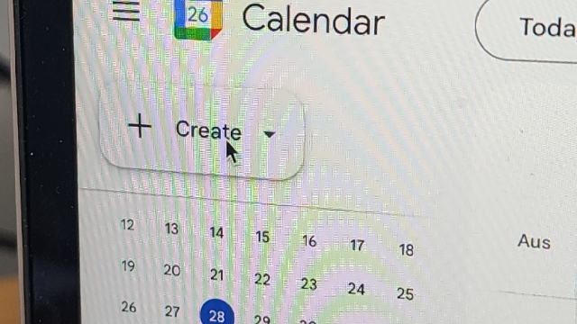 <p>Creating a default diary day. Click create</p>

