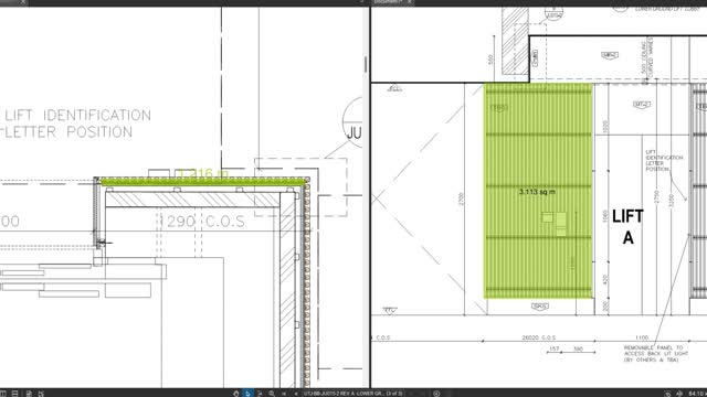 <p>Mark up the elevations where required along with the floor plans to act as a location plan &amp; to ensure you don't double up your mark-ups. Wherever possible, mark-up in boxes broken up by the length of the product to allow the portal to make accurate allowances of material.</p>
